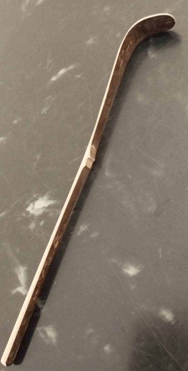 Mestolo in bambù nero per Matcha