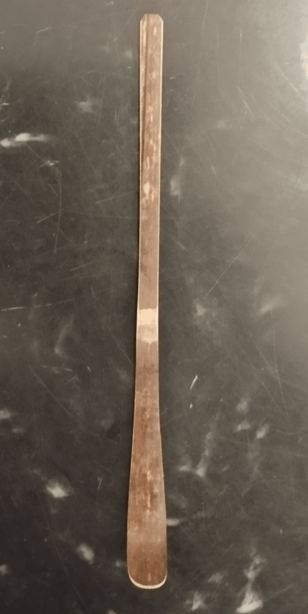 Mestolo in bambù nero per Matcha - immagine 2